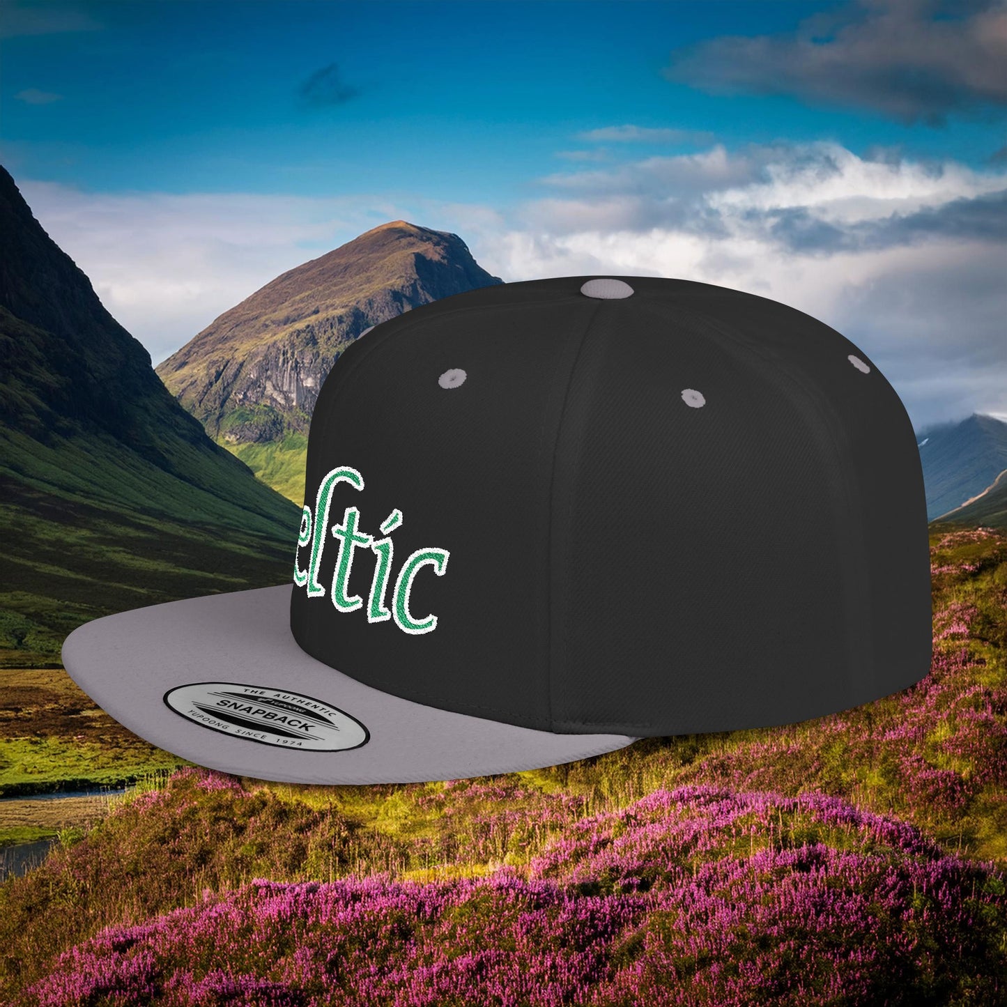 Celtic Flat Bill Snapback