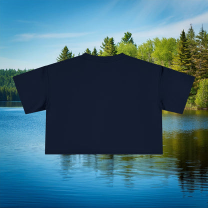 Timber Wolf Women's Crop Tee