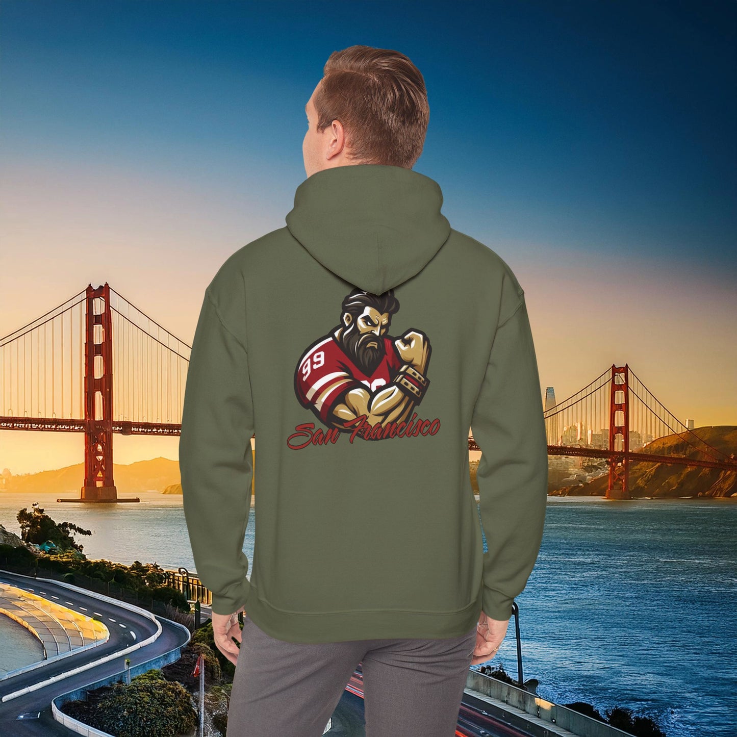 San Francisco Football Fan Hoodie