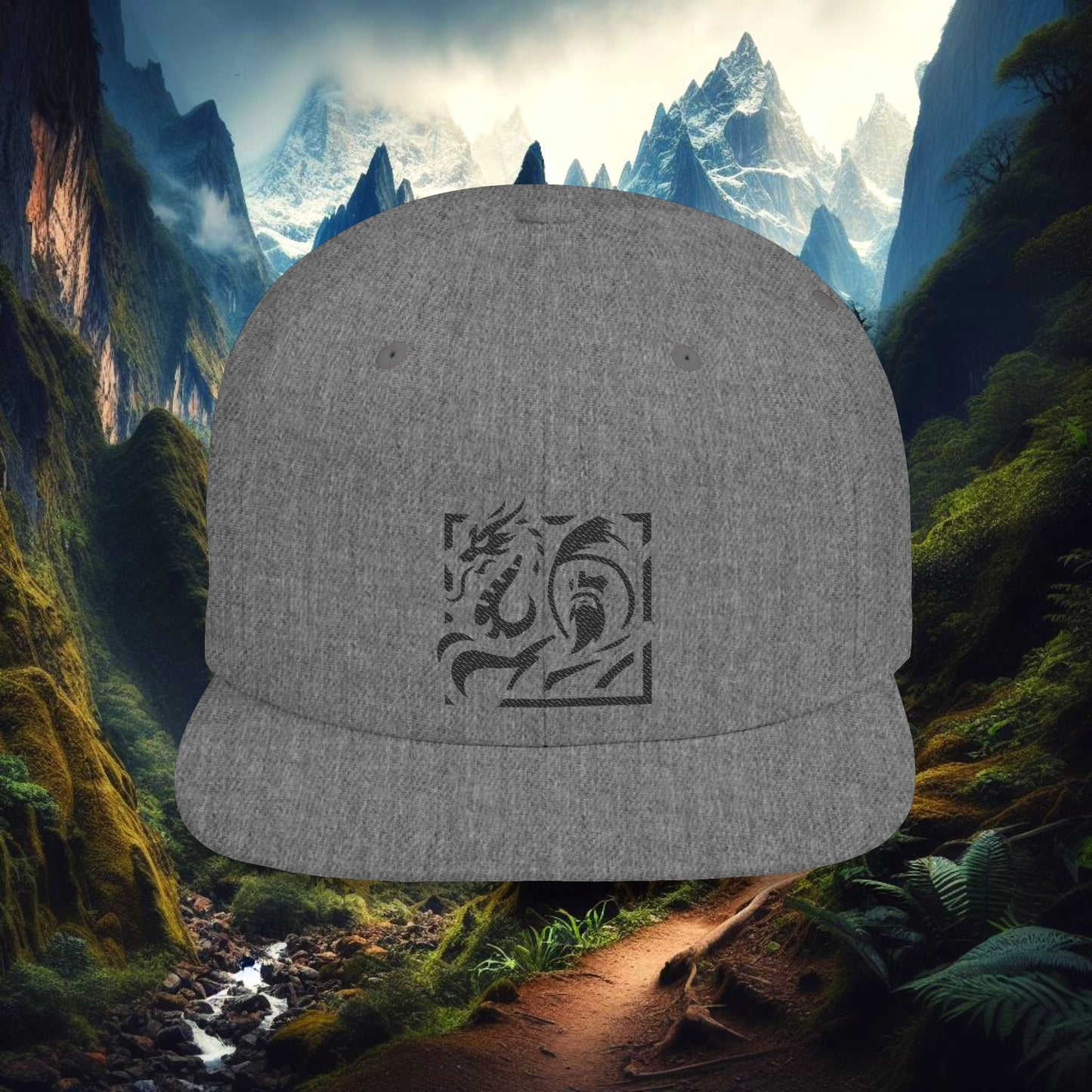 Derek's Designs Flat Bill Snapback