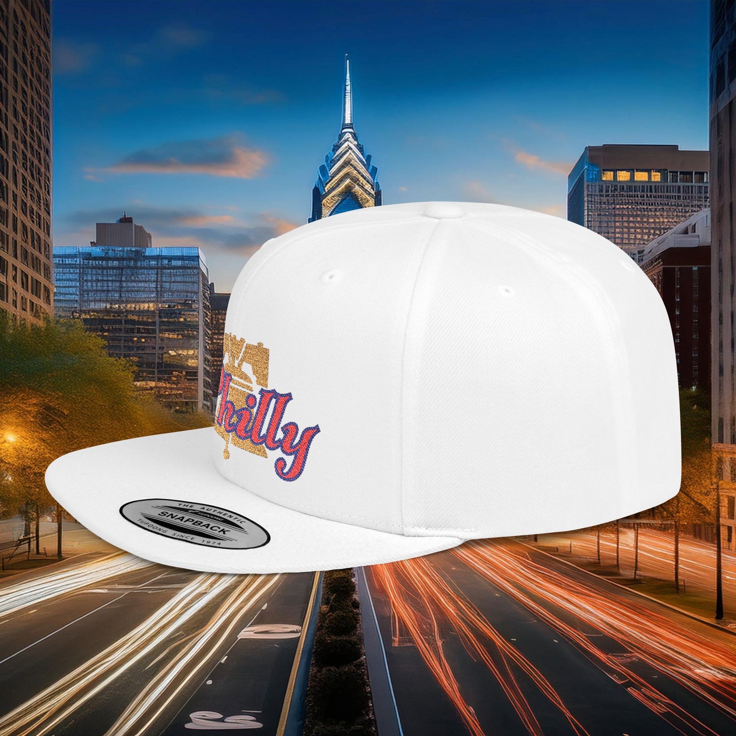 Philly Liberty Bell Flat Bill Snapback