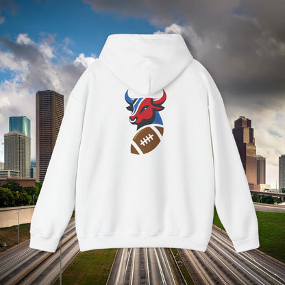 Houston Bull Football Hoodie