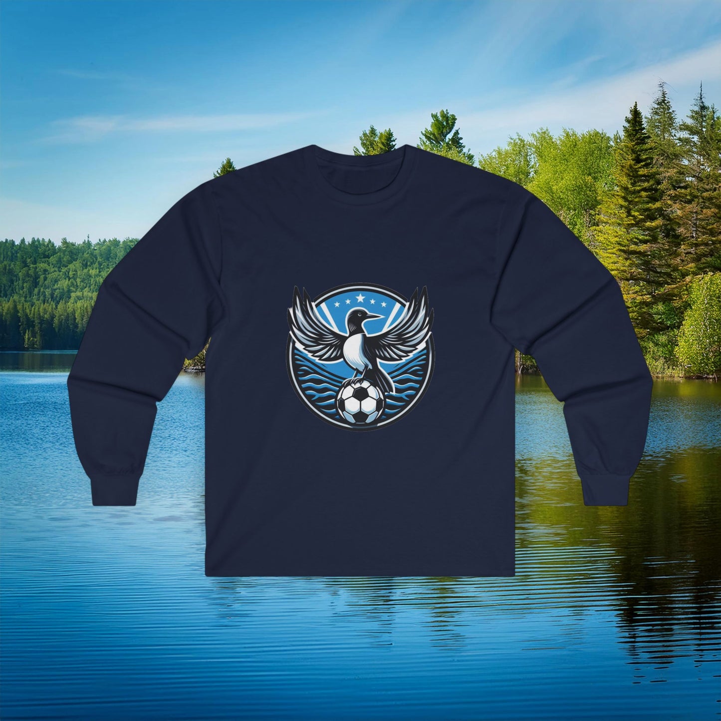 Minnesota United Logo Long Sleeve Tee