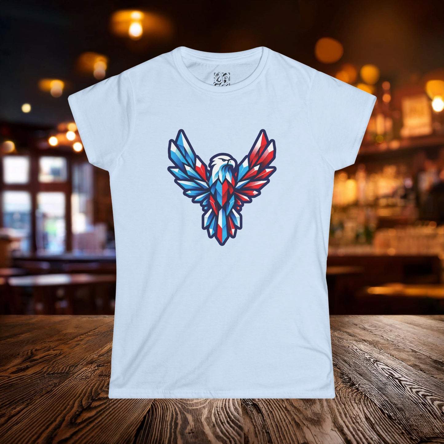 Crystal Eagle Women's Softstyle Tee