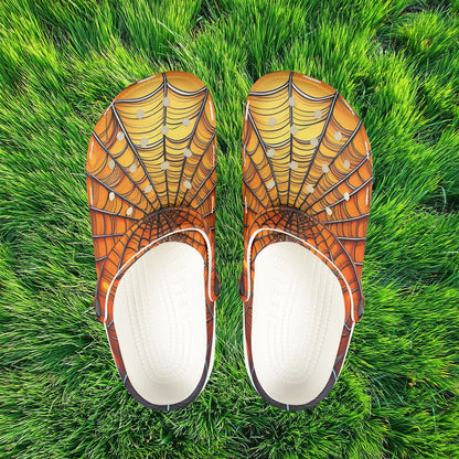 Spider Web Foam Clogs