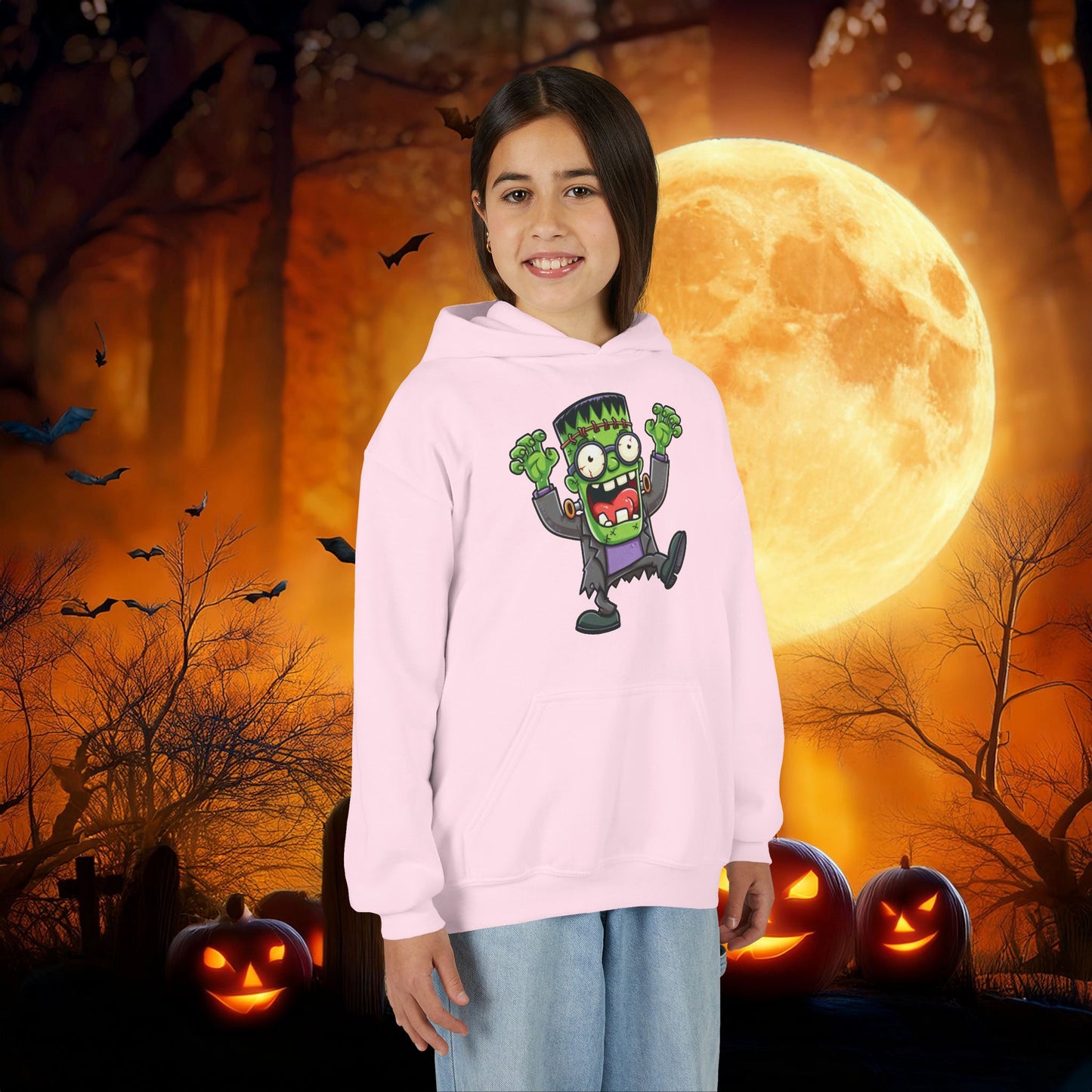 Frankenstein's Monster Youth Hoodie