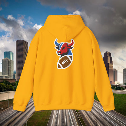 Houston Bull Football Hoodie