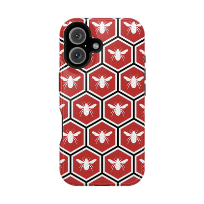 Honeycomb Bee Impact-Resistant Phone Case