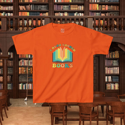 I Read Banned Books Kids Tee