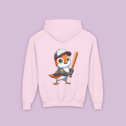 Baltimore Baseball Mini Oriole Youth Hoodie