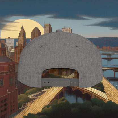 Pittsburgh Baseball Flat Bill Snapback