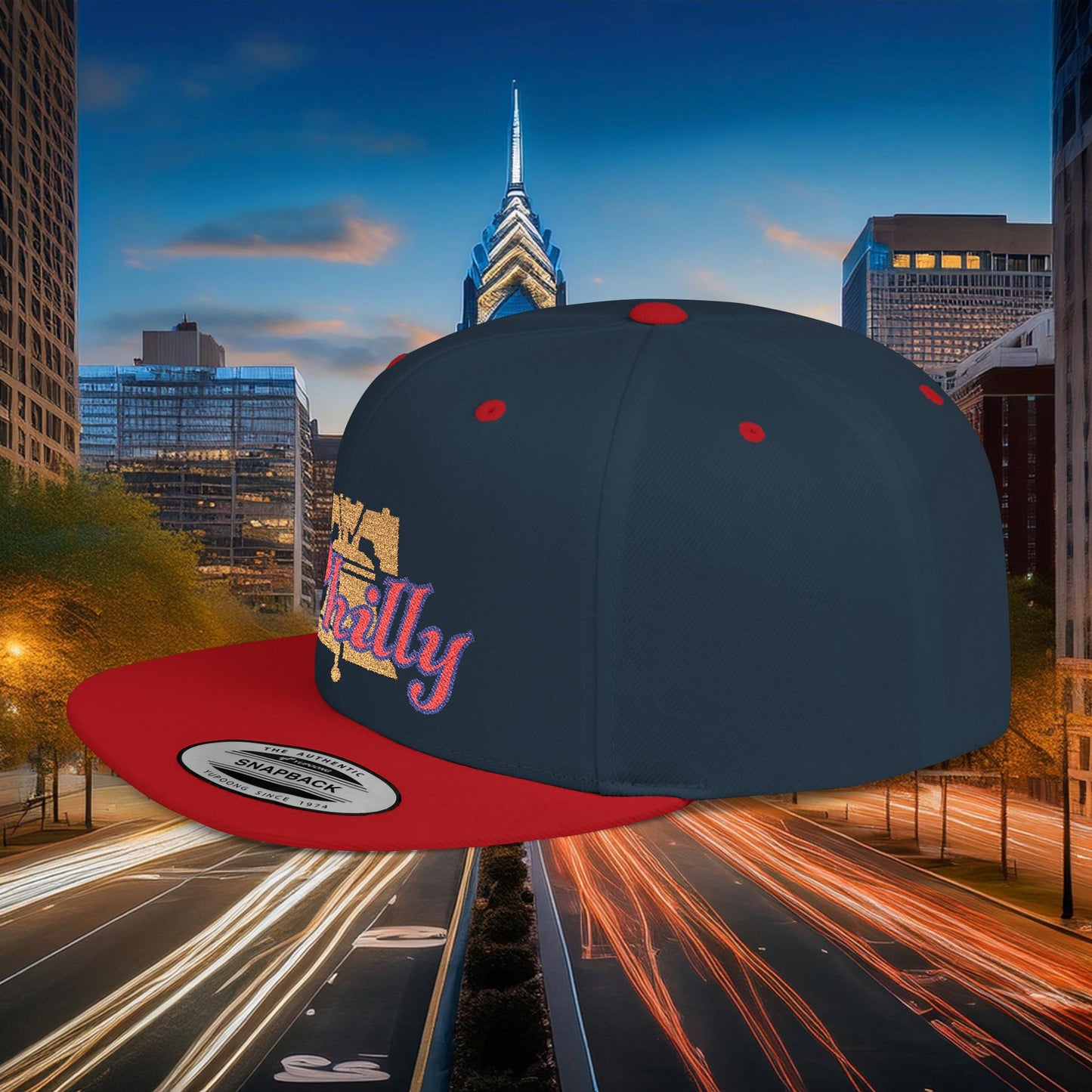 Philly Liberty Bell Flat Bill Snapback