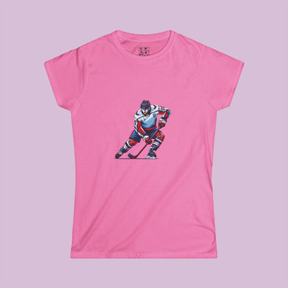 Washington Hockey Forward Women's Softstyle Tee