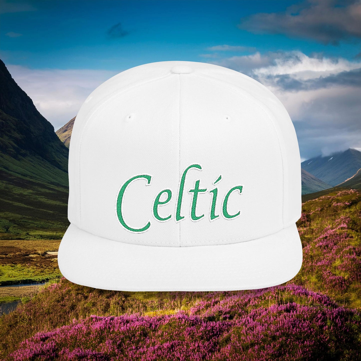 Celtic Flat Bill Snapback