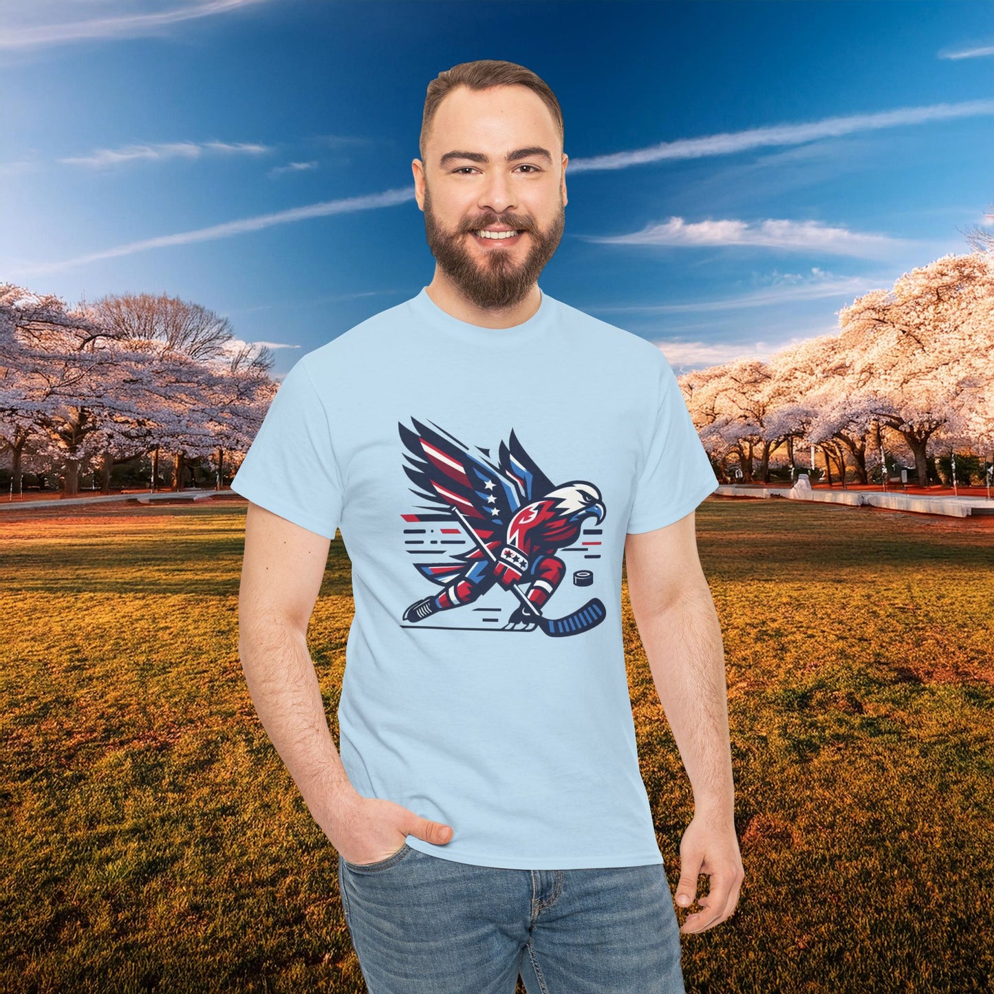 Washington Hockey Eagle Tee