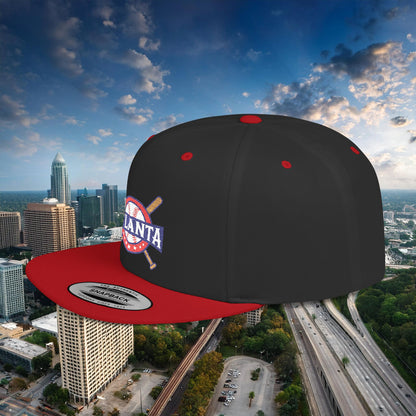 Atlanta Baseball Flat Bill Snapback