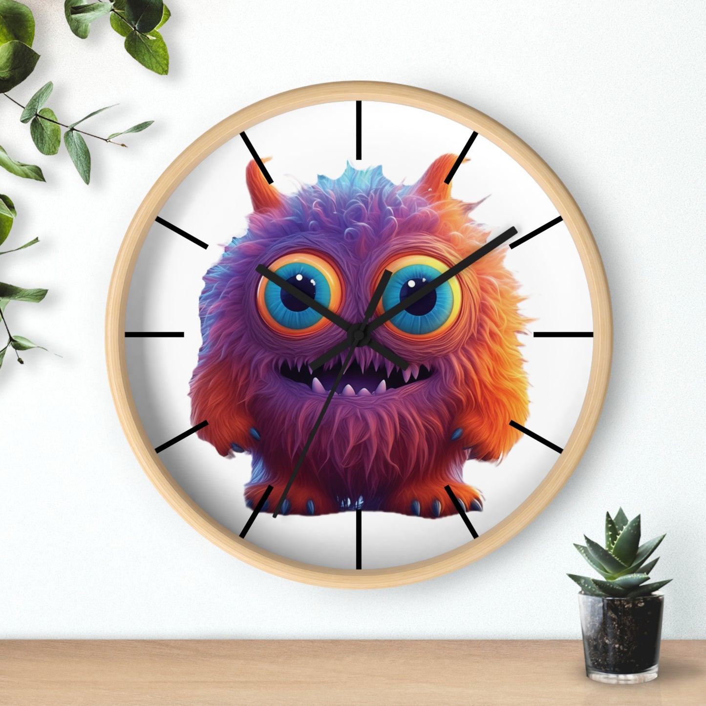 Little Monster Wall Clock