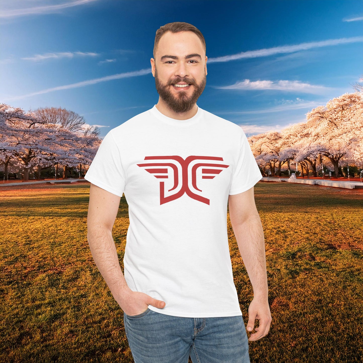 Winged DC Tee