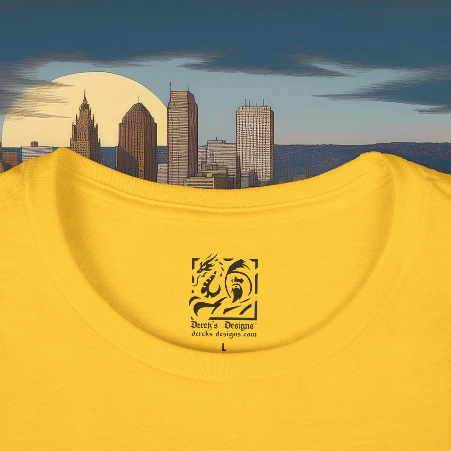 Pittsburgh Football Crest Women's Softstyle Tee
