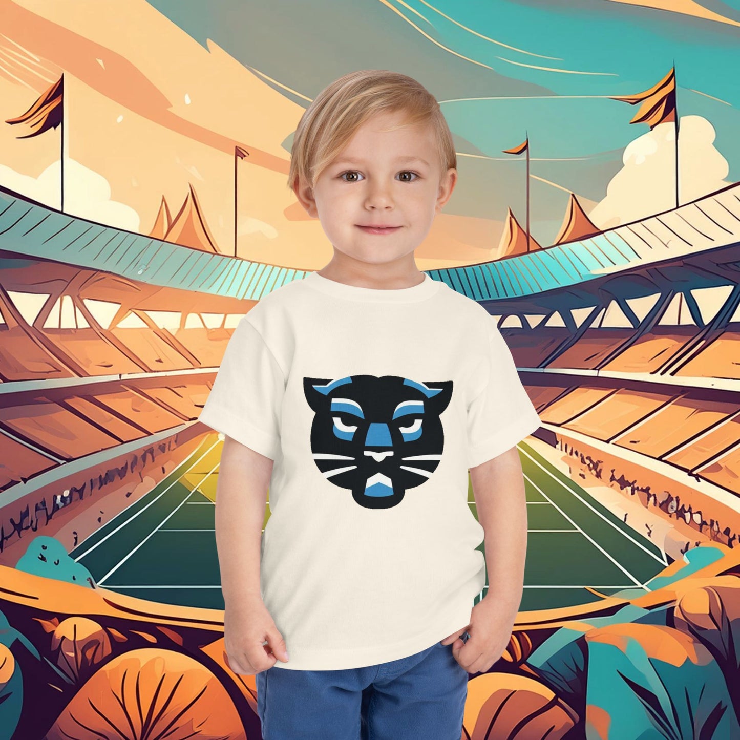 Panther Logo Toddler Tee