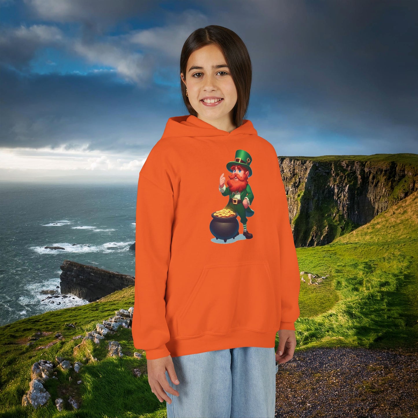 Leprechaun Youth Hoodie