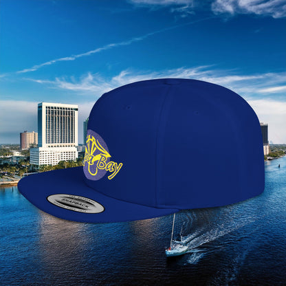 Tampa Bay Baseball Flat Bill Snapback