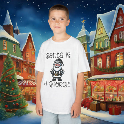 Santa Is A Geordie Kids Tee