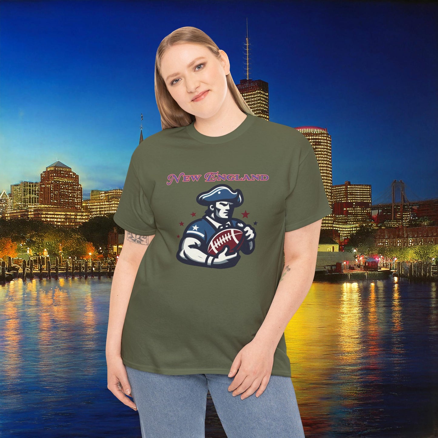 New England Football Tee