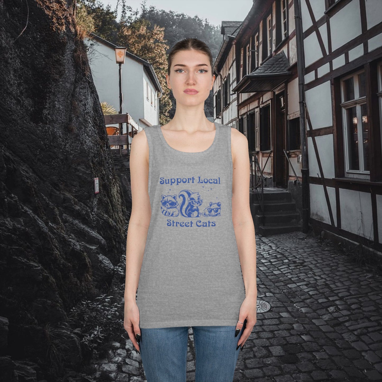 Support Local Street Cats Tank Top