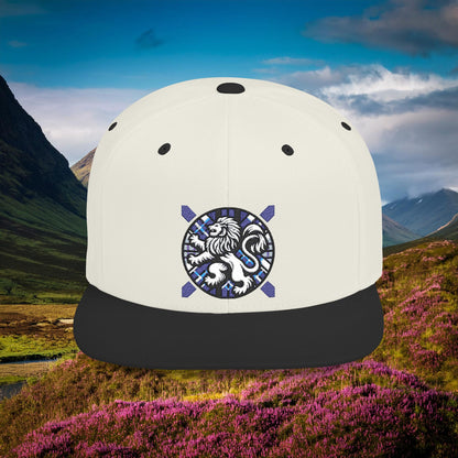 Scotland Rampant Lion Flat Bill Snapback