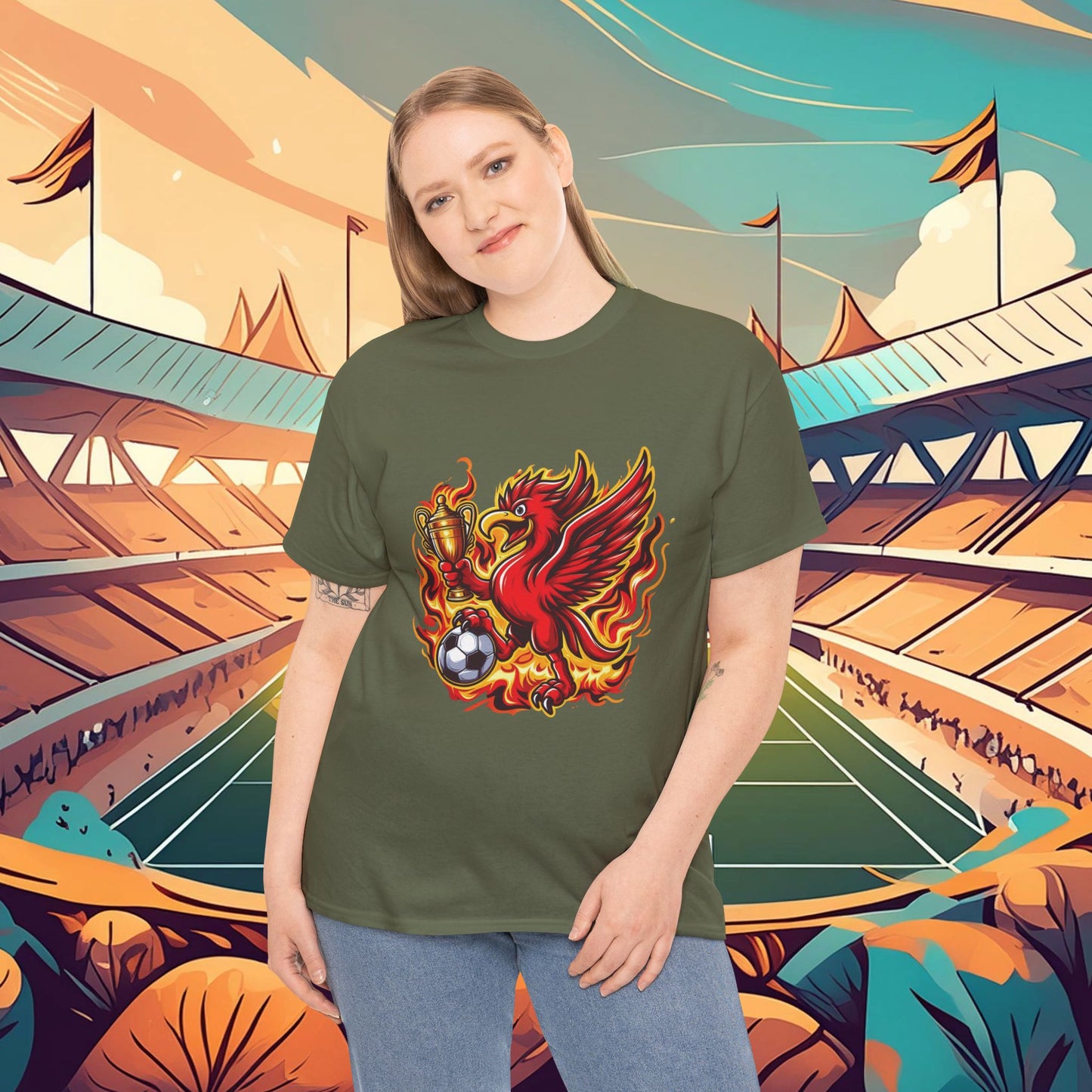 Liverpool Flames Tee