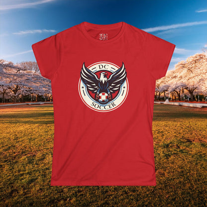 DC United Logo Women's Softstyle Tee