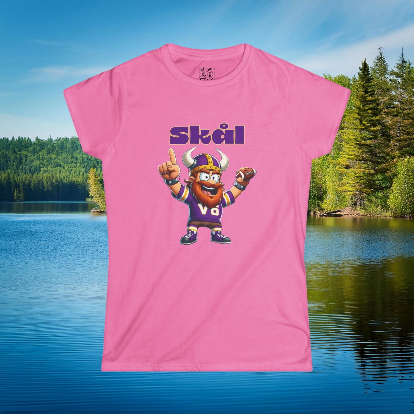 Minnesota Football Skol Women's Softstyle Tee
