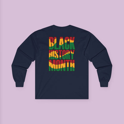 Black History Month Long Sleeve Tee