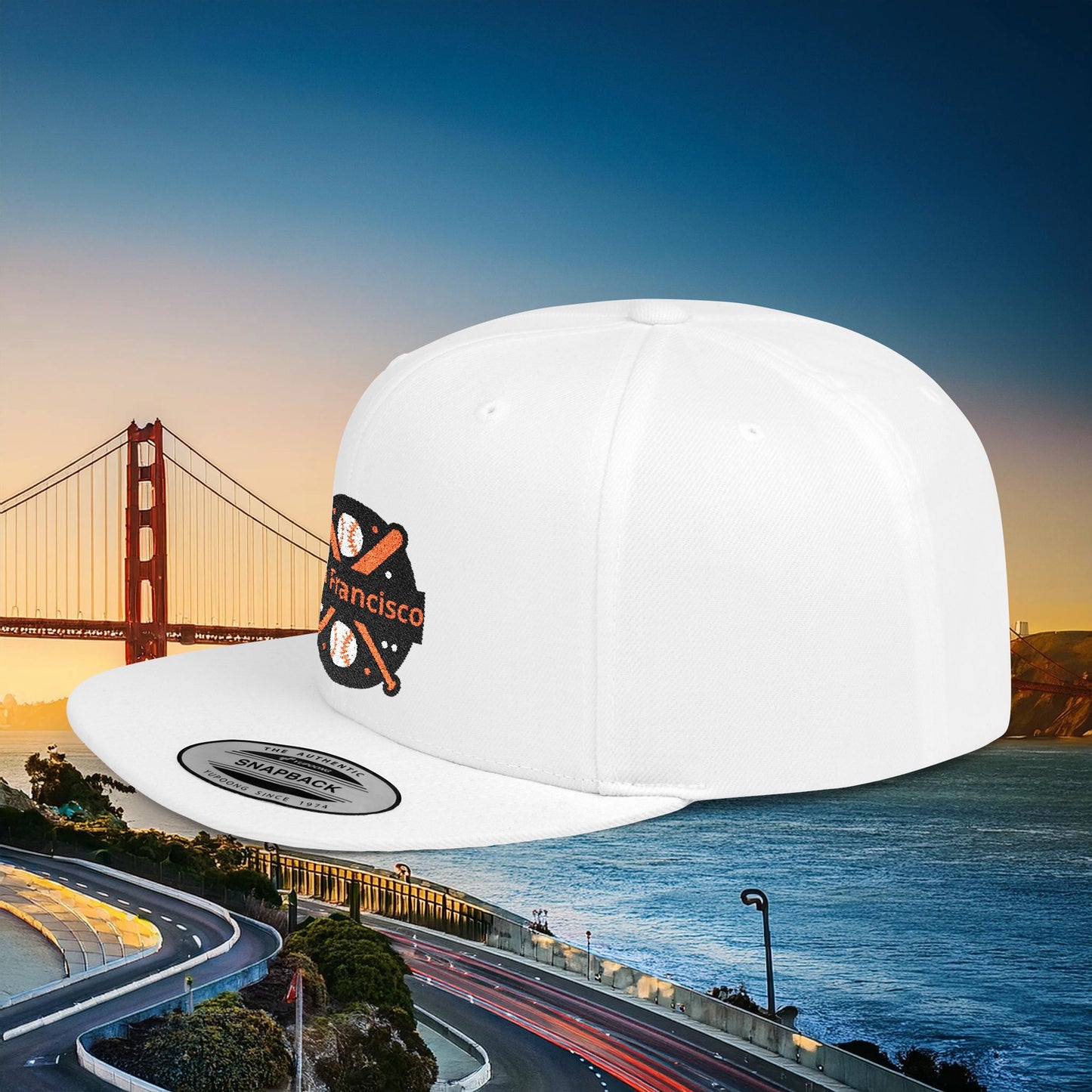 San Francisco Baseball Flat Bill Snapback