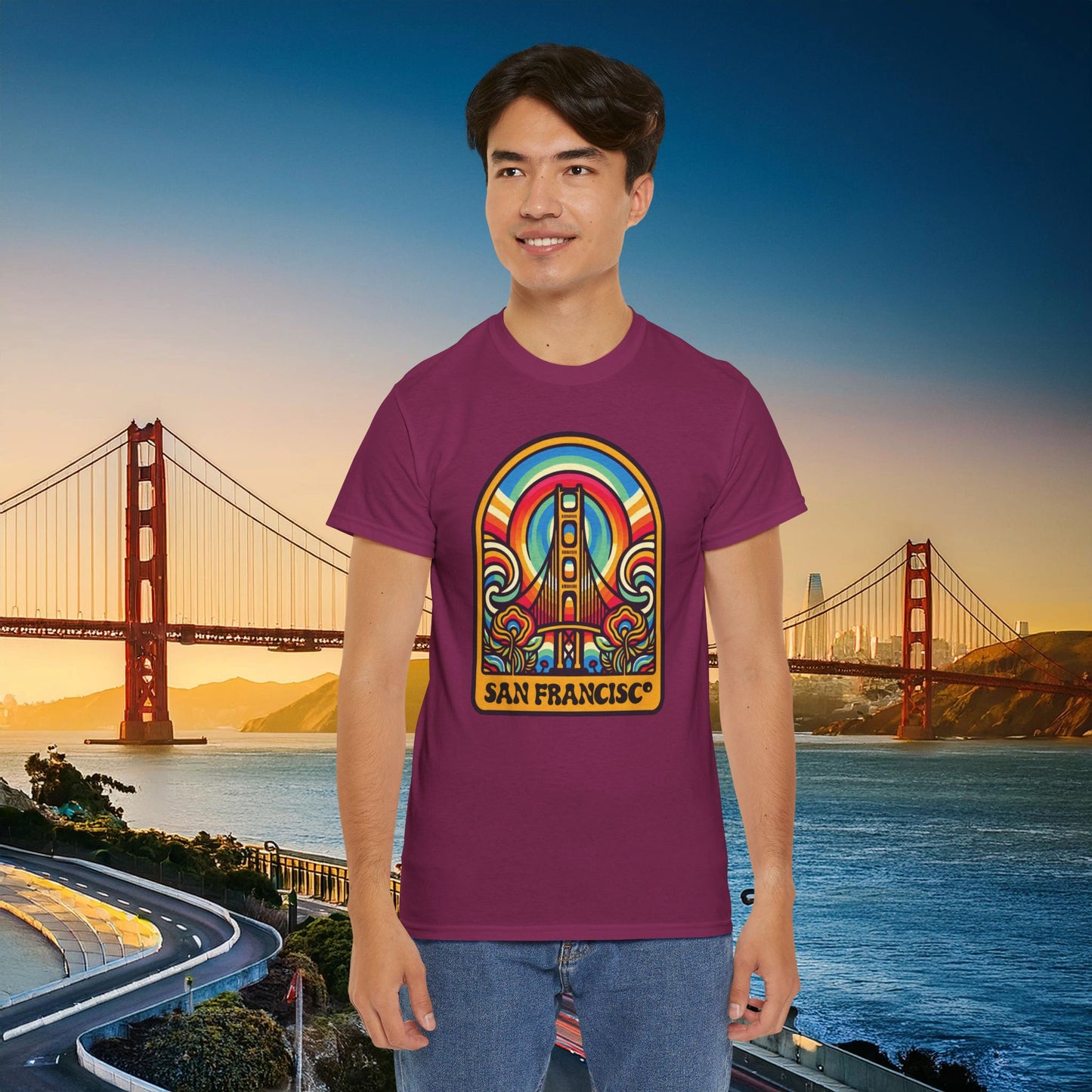 Retro San Francisco Bohemian Tee