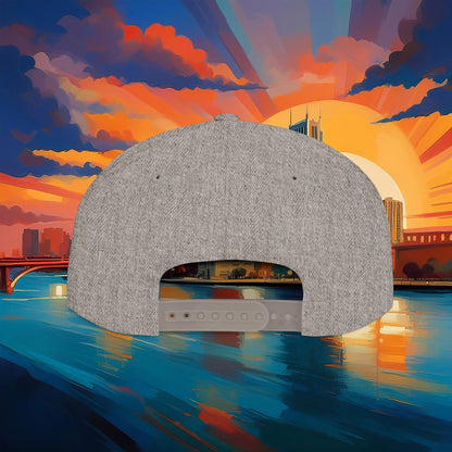 NY Baseball Big Apple Flat Bill Snapback