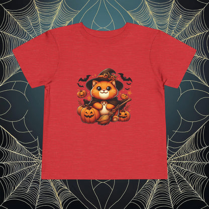 Halloween Cat Toddler Tee
