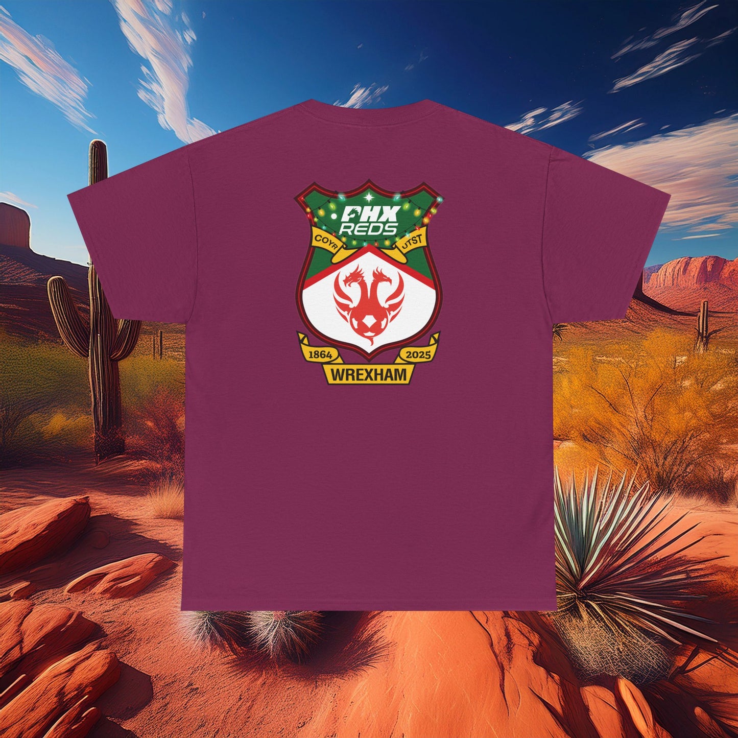 PHX Reds "Merry Wrexmas" Tee