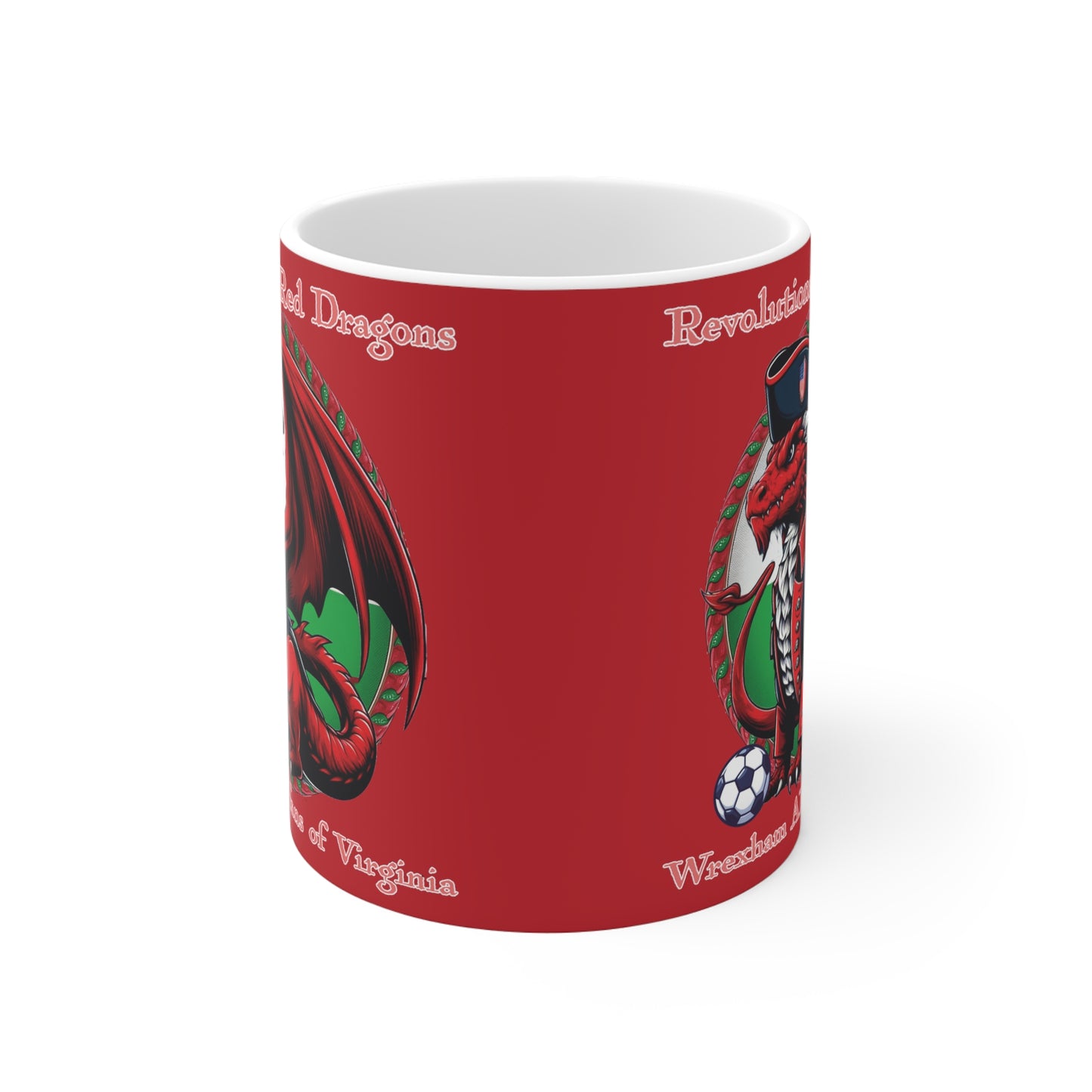 Revolutionary Red Dragons Ceramic Mugs (11oz\15oz)