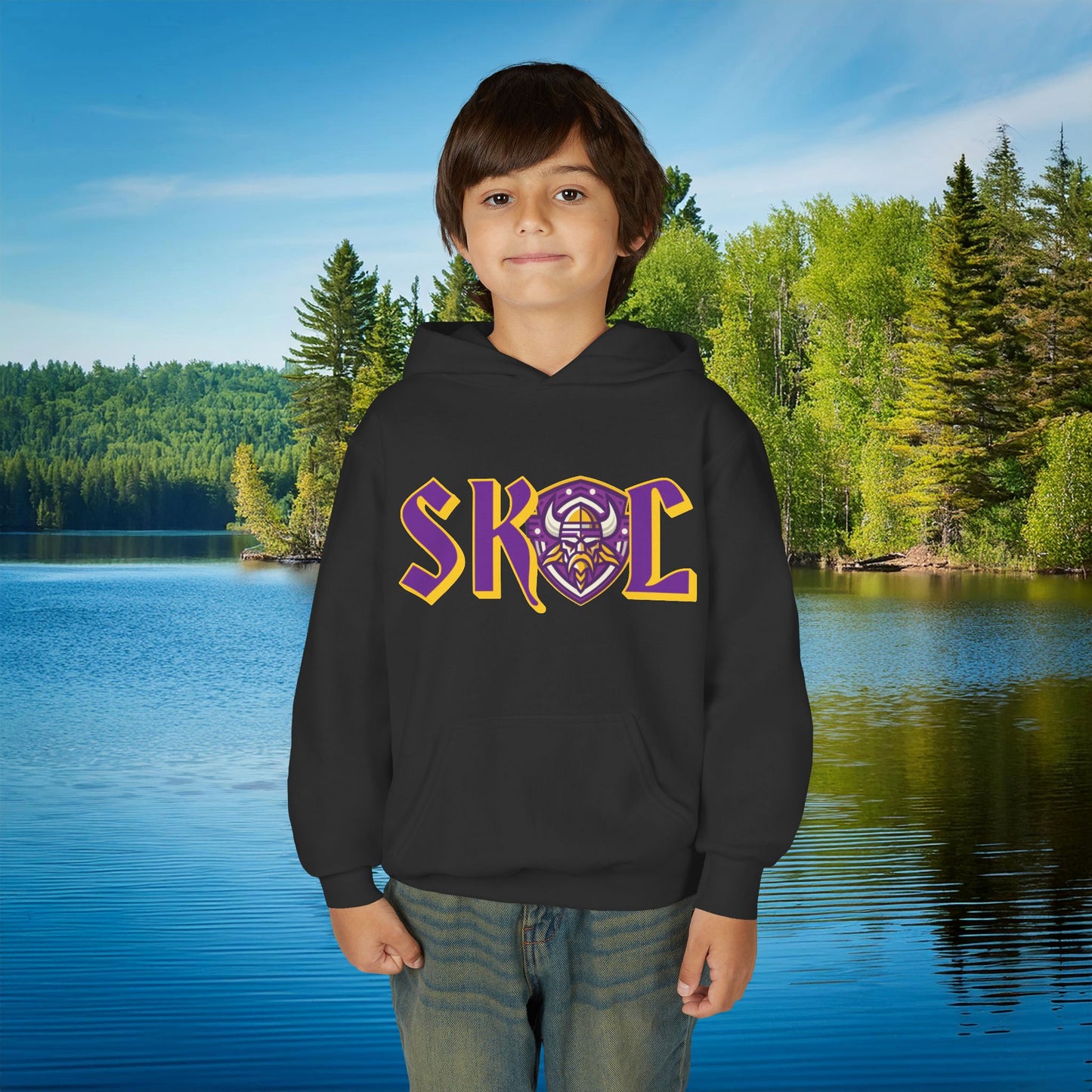 Minnesota Football SKOL Logo Youth Hoodie