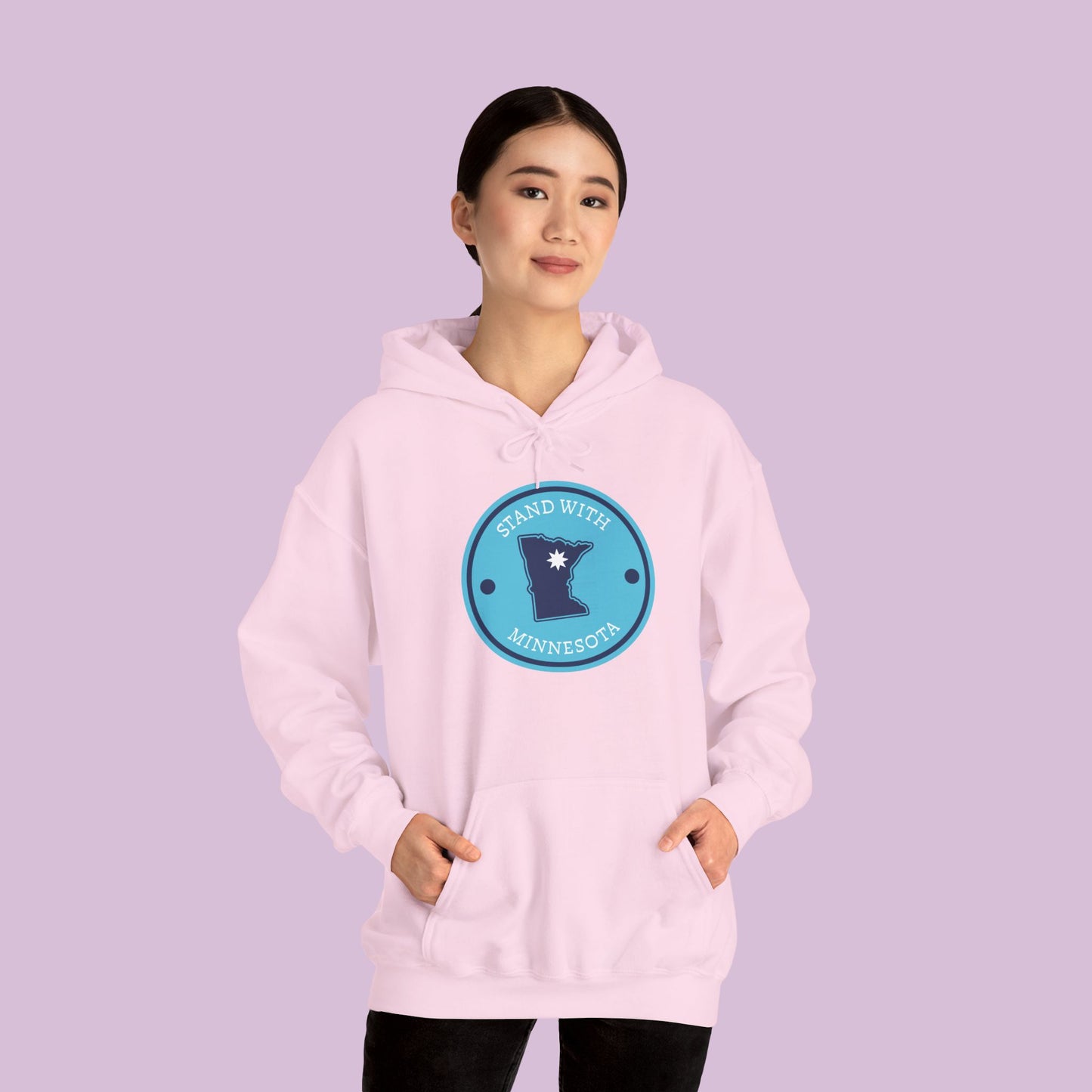 Stand With Minnesota Logo Hoodie