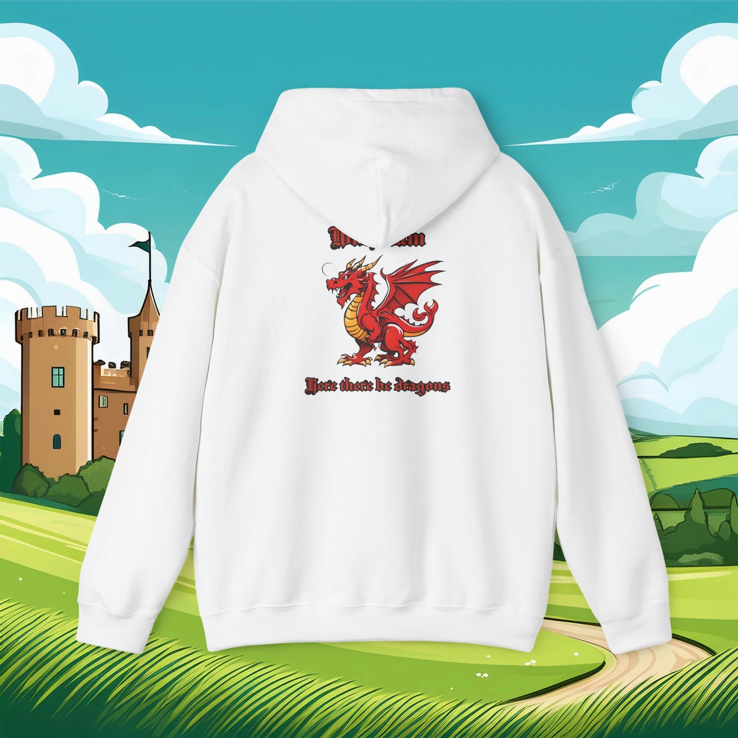 Wrexham Dragon Hoodie
