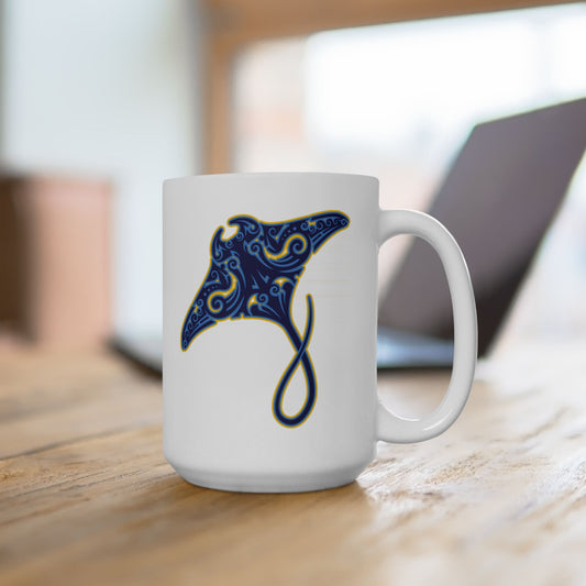 Manta Ray Ceramic Mug (11oz/15oz)
