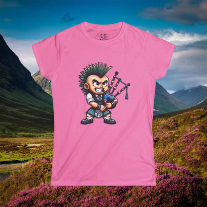Scottish Punk Rock Women's Softstyle Tee