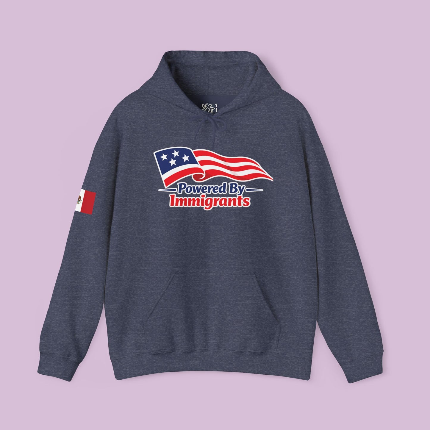 Powered By Immigrants Hoodie