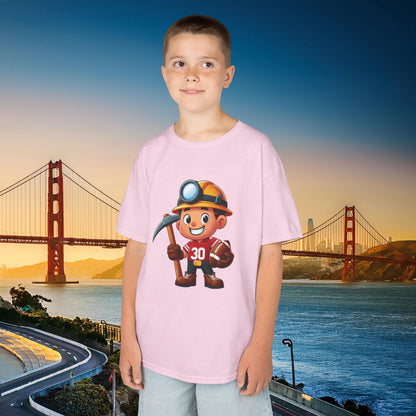 San Francisco Football Little Miner Kids Tee