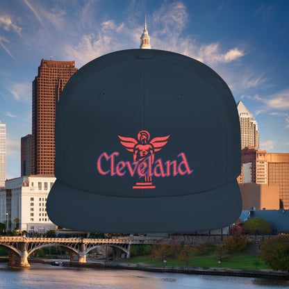 Cleveland Red Guardian Flat Bill Snapback