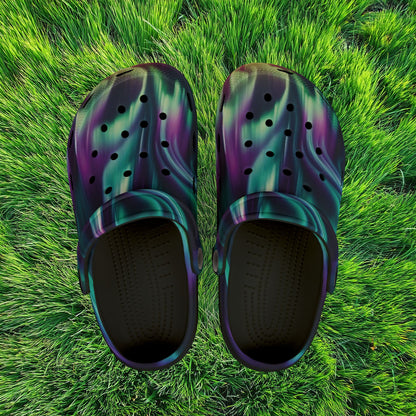 Northern Lights Kid's Foam Clogs