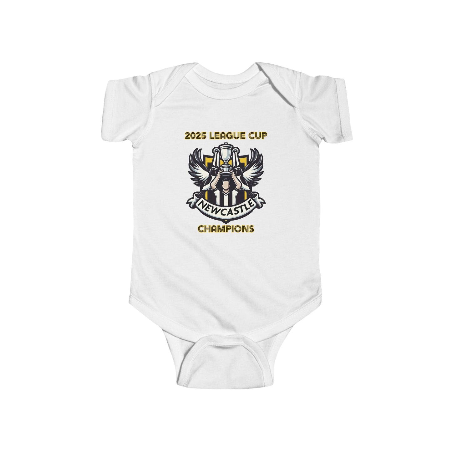 Newcastle Cup Champions Crest Infant Bodysuit